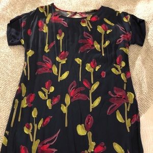 Zara Flowered Shift Dress